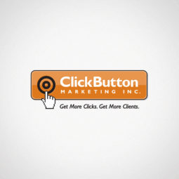 ClickButton Marketing Inc. Logo Design