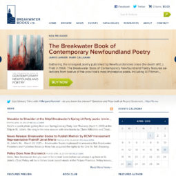Breakwater Books Website Design and Development - Home