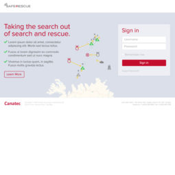 Canatec Safe Rescue Website Design and Development - Home