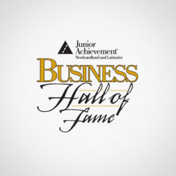 Junior Achievement Business Hall of Fame Logo Design