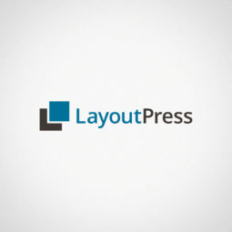 LayoutPress Logo Design