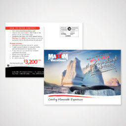 Maxxim Vacations Mailout Design