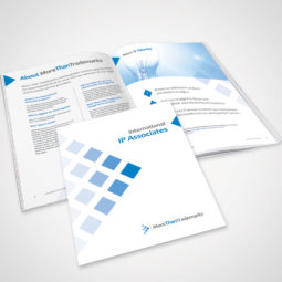 MoreThanTrademarks International IP Associates Brochure Design