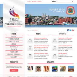 National Apprenticeship Competition Website Design and Development - Home