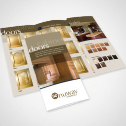 Nuway Kitchens Doors Brochure Design