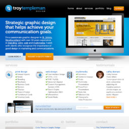 Troy Templeman Design Website Design and Development - Home