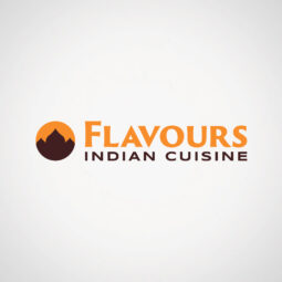 Flavours Indian Cuisine Logo Design