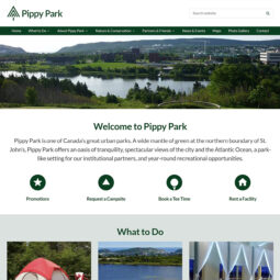 Pippy Park Website Design and Development – Home